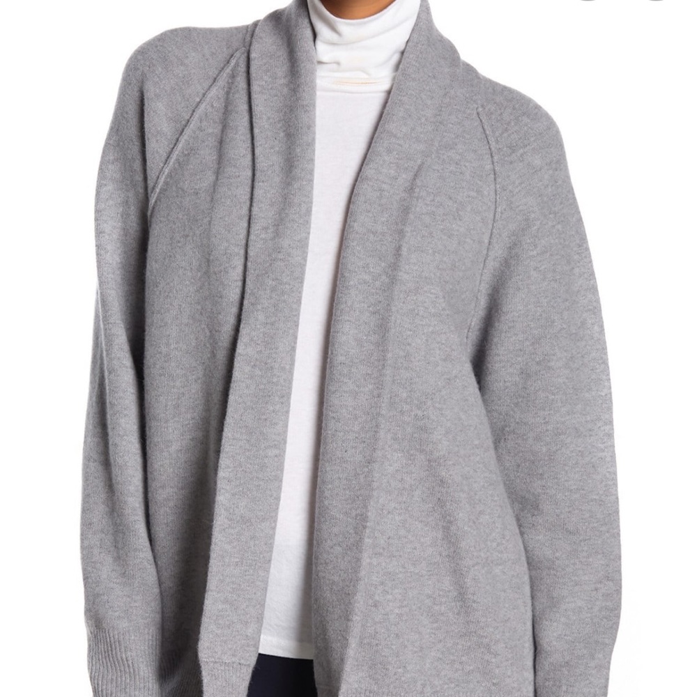 NWT James Perse shawl collar wool blend cardigan